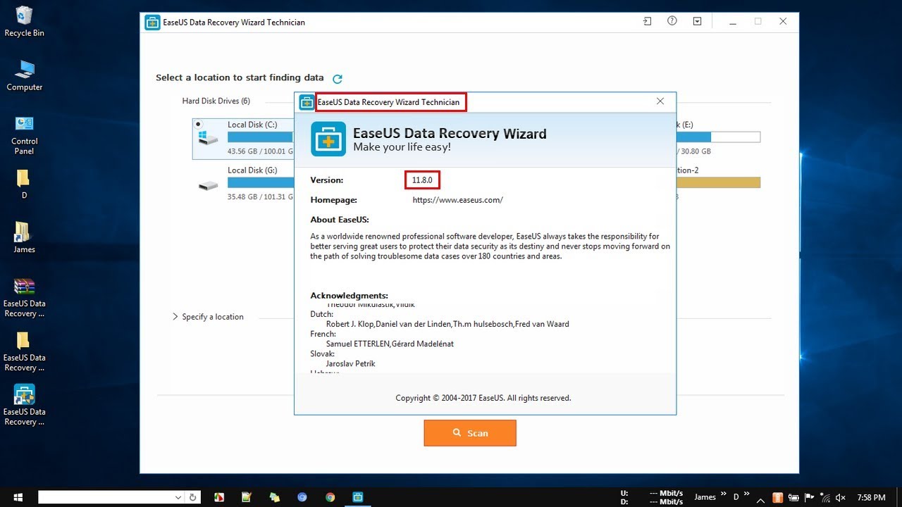 Easeus Data Recovery Wizard Serial Key 10.5