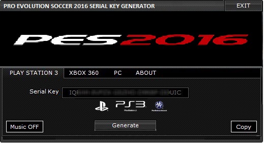 Pes 2017 Serial Key Generator Keygen